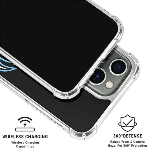 NHL Utah Mammoth Alternate Black iPhone 15 Pro Clear Case